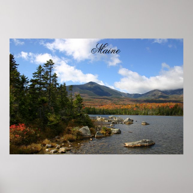 Poster Magnifique Maine (Devant)