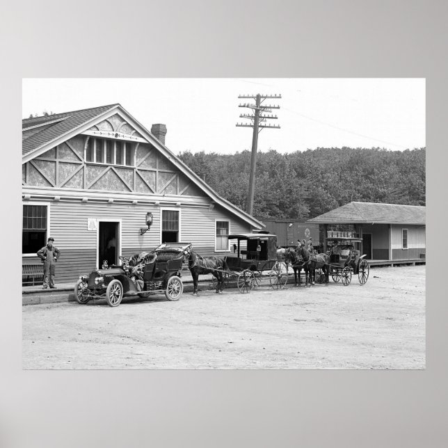 Poster Magnolia, messe. Gare, 1906 (Devant)