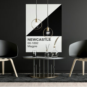 Poster Magpie Newcastle - Largeur totale