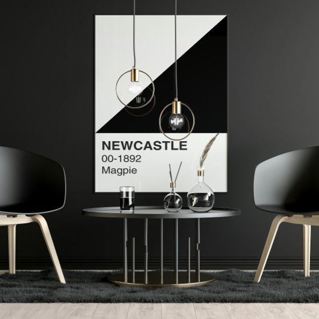 Poster Magpie Newcastle - Largeur totale (Créateur téléchargé)
