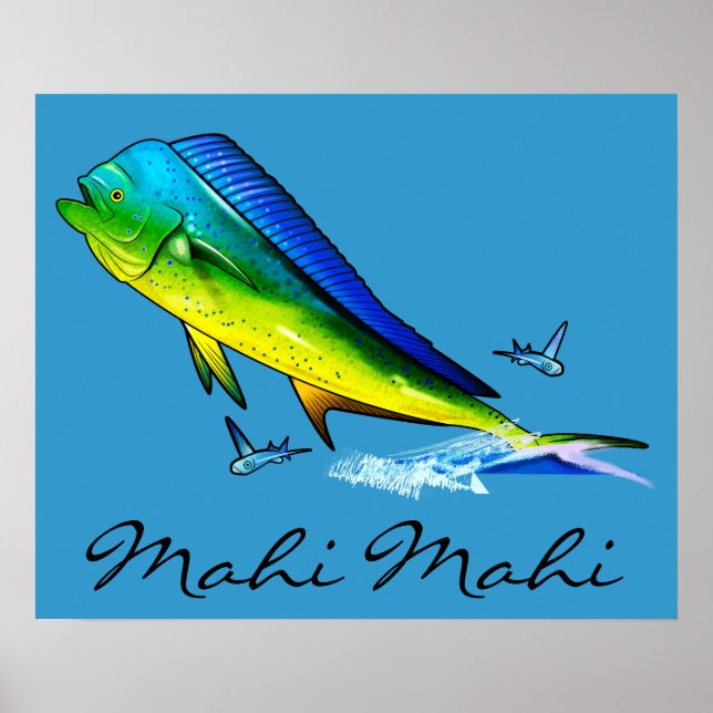 Poster Mahi Mahi (Devant)