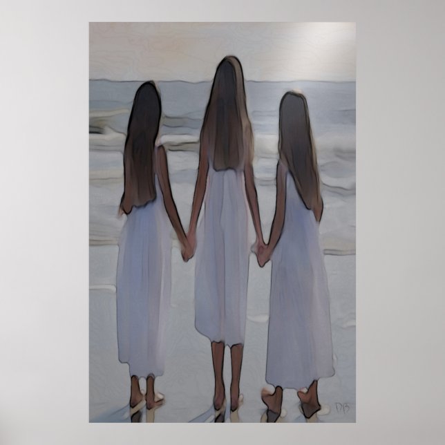 Poster Main dans la main dans la main (Devant)