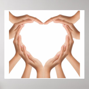 Poster Mains d'amour