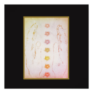 Poster Mains de guérison