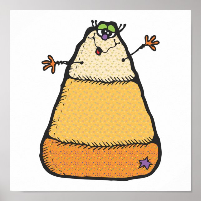 Poster maïs bonbon idiot (Devant)