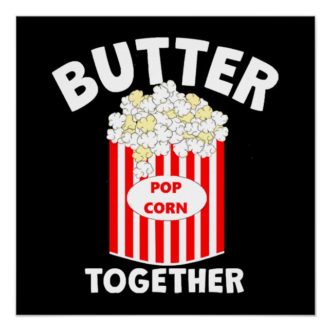 Poster Maïs soufflé de film ensemble BUTTER (Devant)