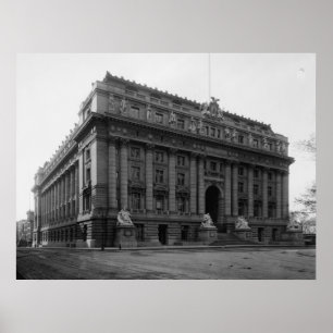 Poster Maison américaine sur mesure