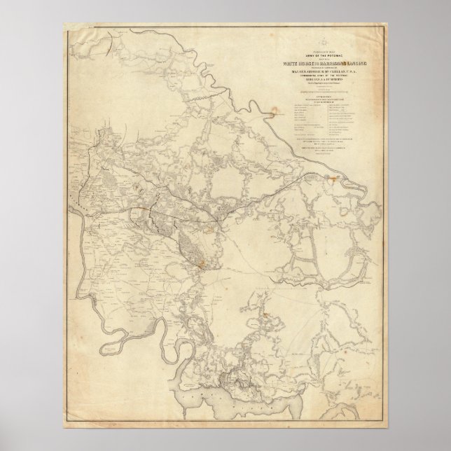 Poster Maison Blanche à Harrisons Landing (Devant)