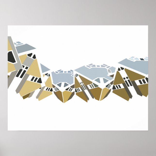 Poster Maison Cube (Devant)