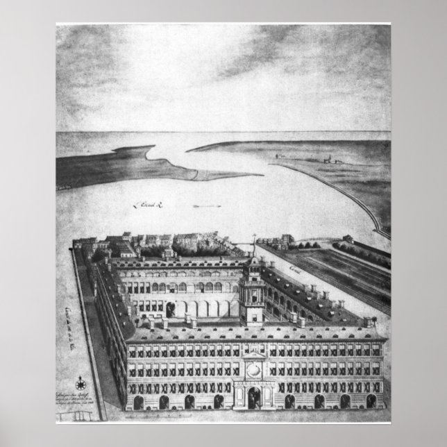 Poster Maison de la Hanse, Anvers (Devant)