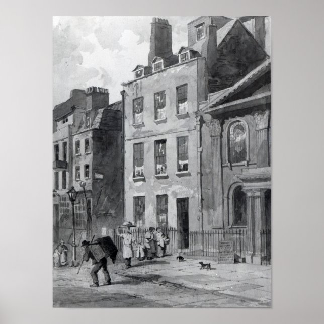 Poster Maison de Sir Isaac Newton (Devant)