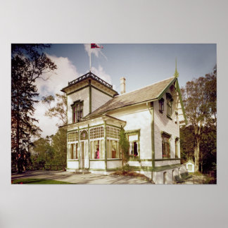 Poster Maison d'Edvard Grieg