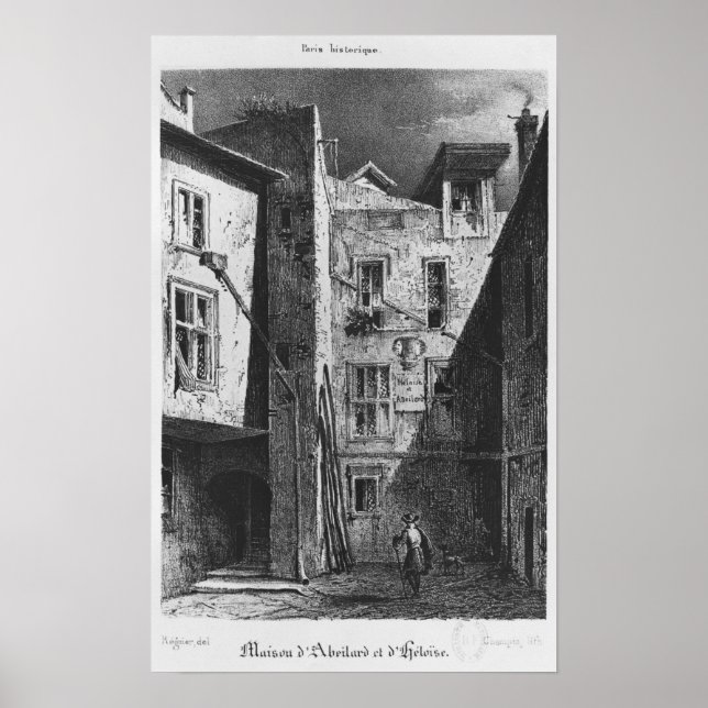 Poster Maison d'Heloise et Abelard (Devant)