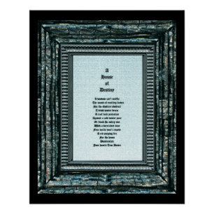 Poster Maison du destin