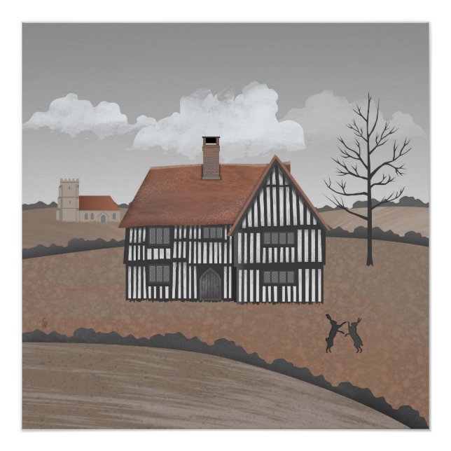 Poster Maison du lièvre (Devant)