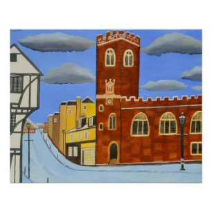 Poster Maison Tudor Angleterre