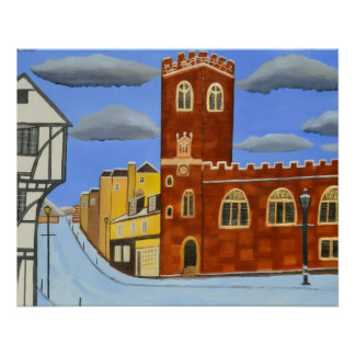 Poster Maison Tudor Angleterre