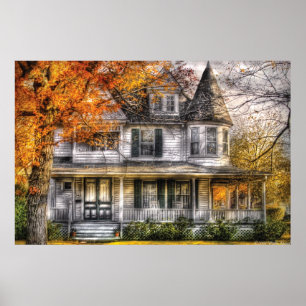 Poster Maison victorienne classique