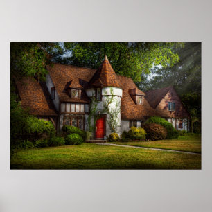 Poster Maison - Westfield, NJ - Convient à un roi