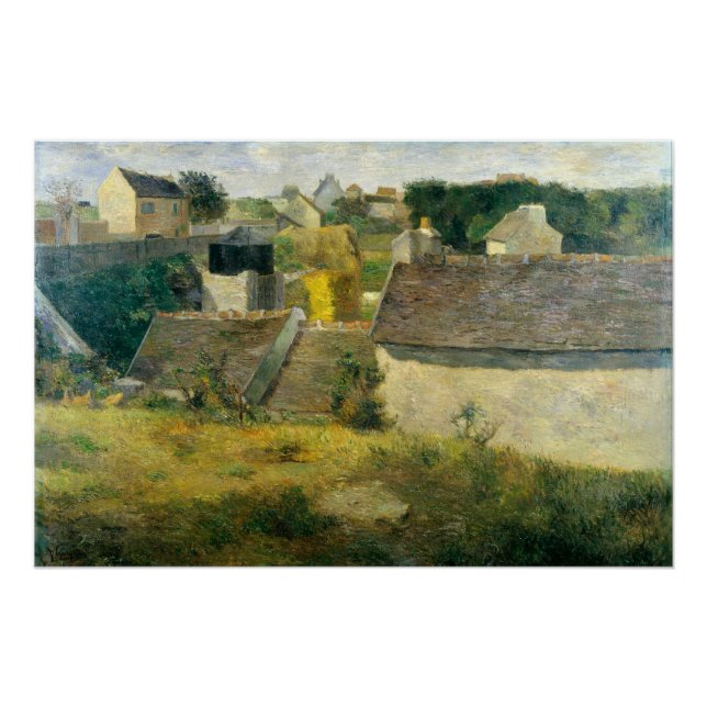 Poster Maisons Paul Gauguin à Vaugirard (Devant)