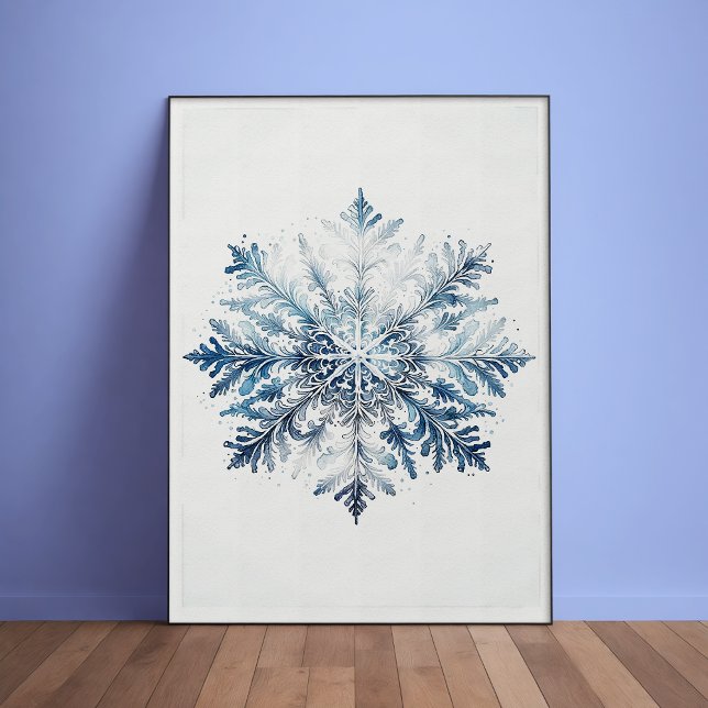 Poster Majestic Snowflake (Créateur téléchargé)