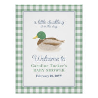 Mallard Canard Canard Pays Baby shower de chasse
