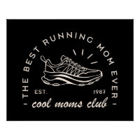 Maman club de course de marathonien athlétisme