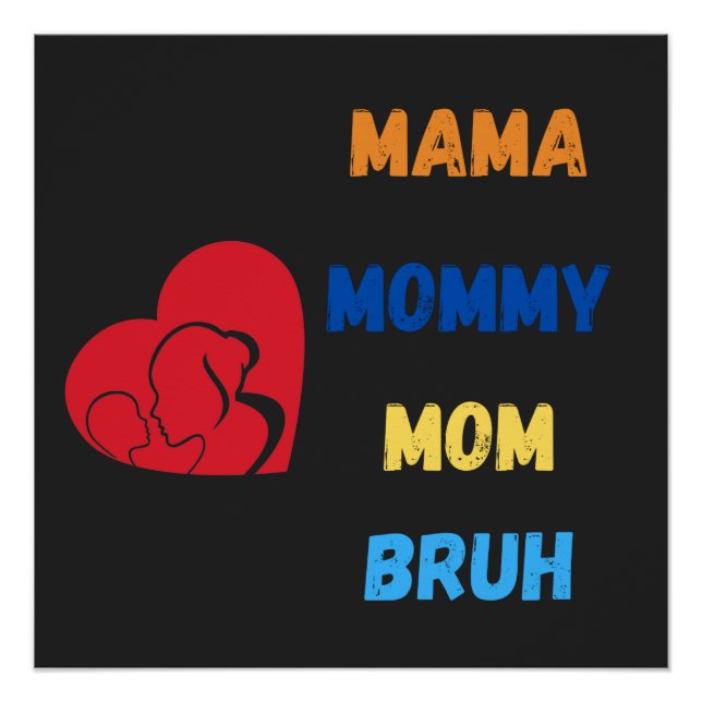 Poster maman maman maman maman bruh (Devant)