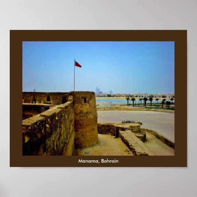 Poster Manama, Bahreïn (Devant)