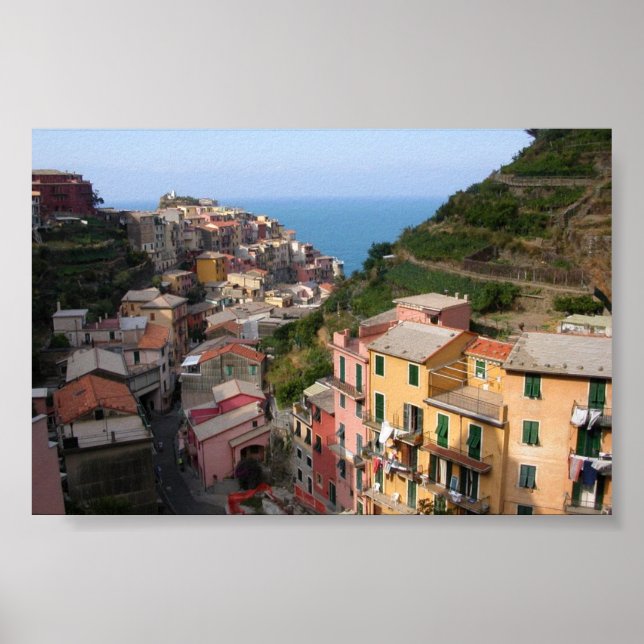 Poster Manarola - Cinque Terre (Devant)