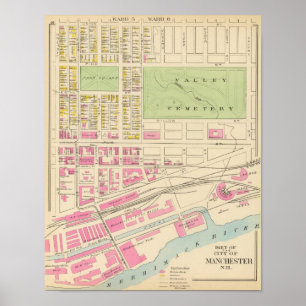 Poster Manchester, NH, partie