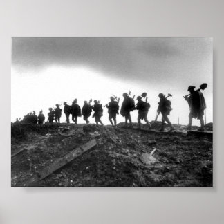 Poster Manchester Regiment, Ancre, 1917