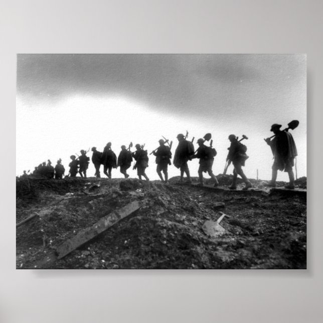 Poster Manchester Regiment, Ancre, 1917 (Devant)