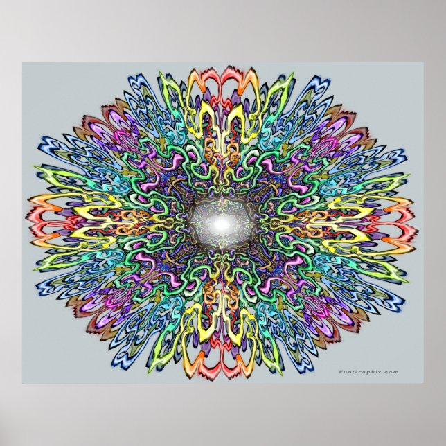 Poster Mandala (Devant)