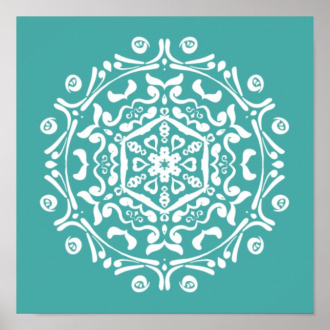 Poster Mandala (Devant)