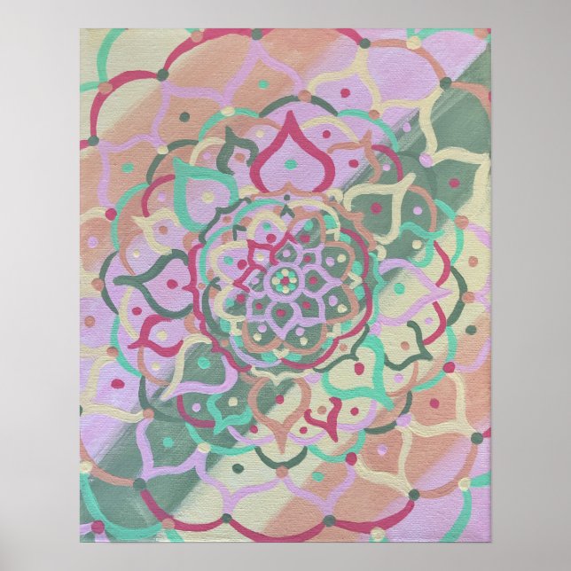 Poster Mandala (Devant)