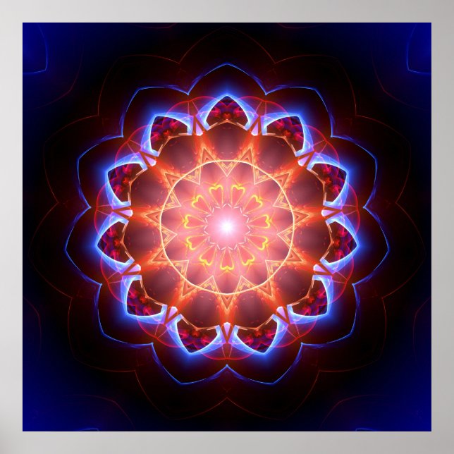 Poster Mandala Ahi a me Hau 2 (Devant)