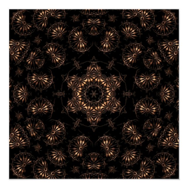 Poster Mandala de l'âge de bronze  (Devant)