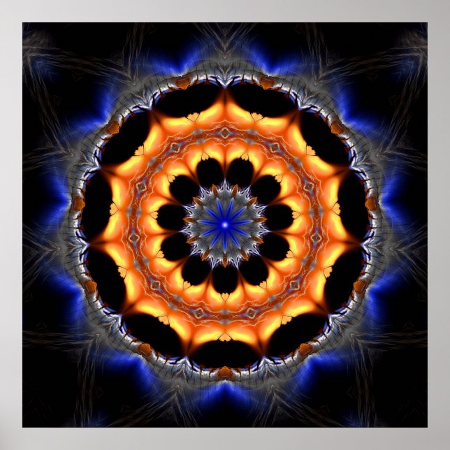 Poster Mandala Ho'o hia'ai 3 (Devant)