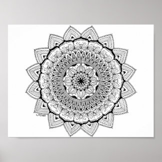 Poster Mandala N°1