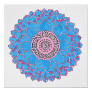 Poster Mandala Print