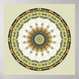 Poster Mandalas du coeur de la paix, no. 5