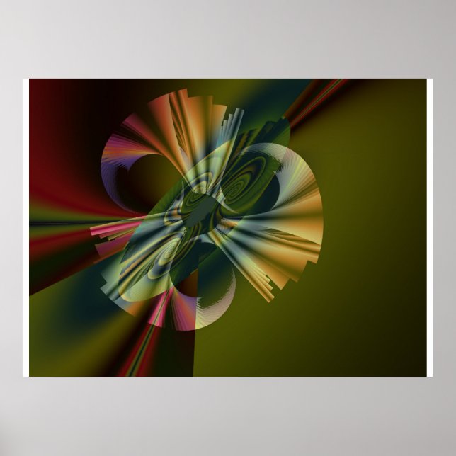 Poster Mandela cosmique 2 (Devant)