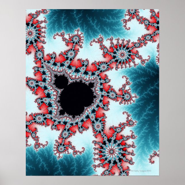Poster Mandelbrot 7 (Devant)