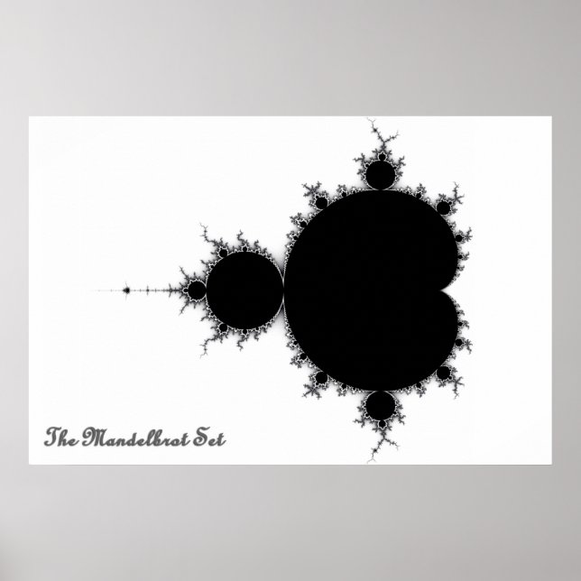 Poster Mandelbrot Set (Devant)