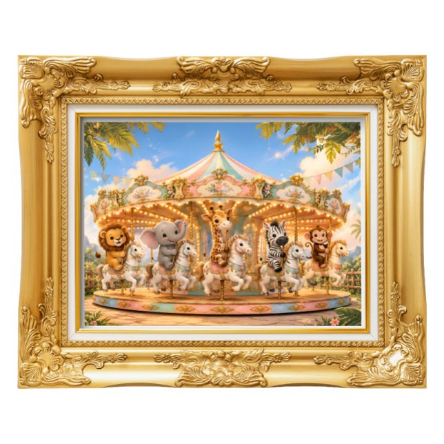 Poster Manège Magique de la Jungle Rêves N° 4 (Créateur téléchargé)