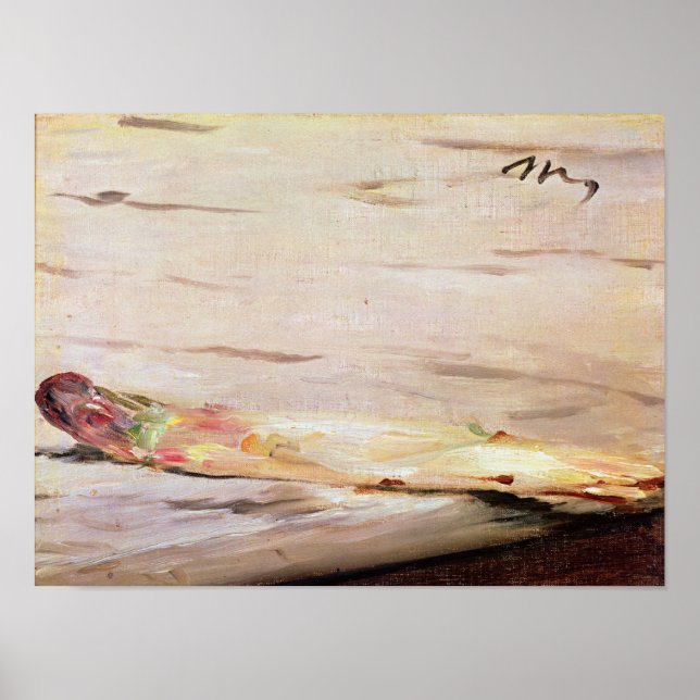 Poster Manet | Asperges, 1880 (Devant)