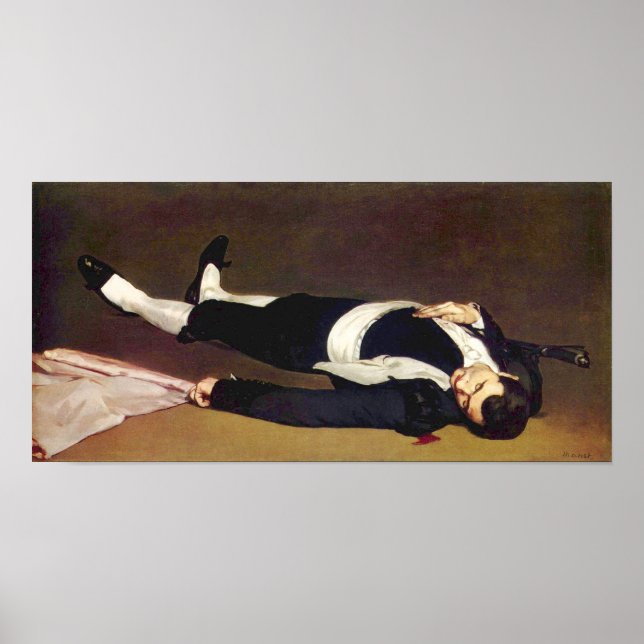 Poster Manet Dead Matador (Devant)