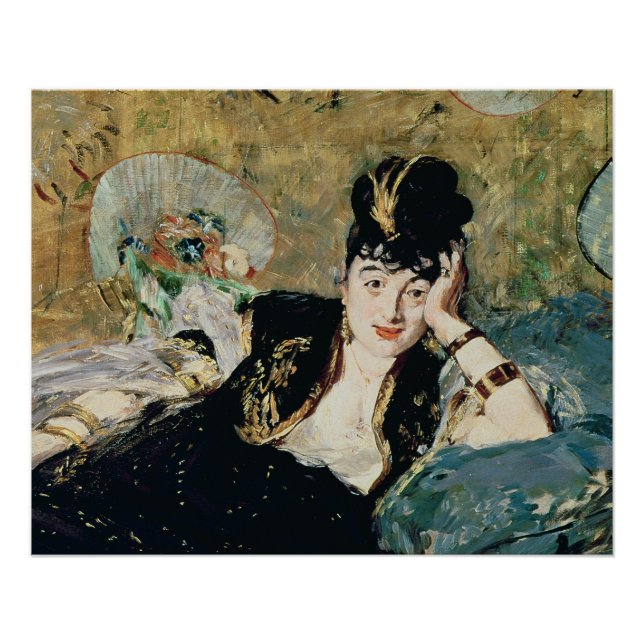 Poster Manet | La Dame aux fans (Devant)