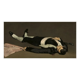 Poster Manet   The Dead Toreador, c.1864